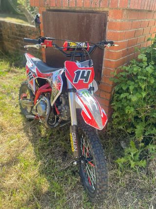Moto de cross pitbike 125cc 2024