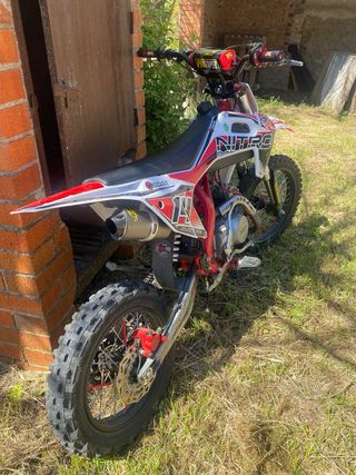 Moto de cross pitbike 125cc 2024