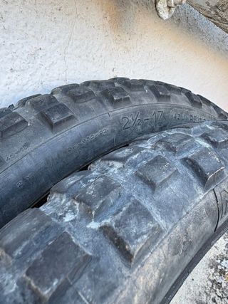 Cubiertas de moto Michelin 2.50-17