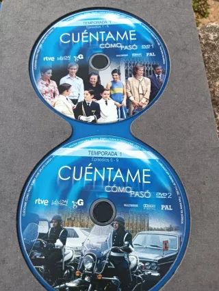 DVD y Libro Cuéntame Cómo Pasó Temporadas 1 y 2