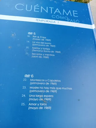 DVD y Libro Cuéntame Cómo Pasó Temporadas 1 y 2