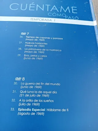 DVD y Libro Cuéntame Cómo Pasó Temporadas 1 y 2