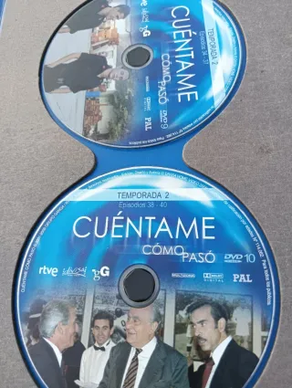 DVD y Libro Cuéntame Cómo Pasó Temporadas 1 y 2