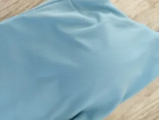 Bañador canalé azul