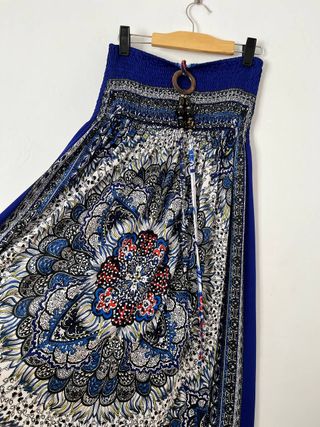Vestido playero hippie talla L