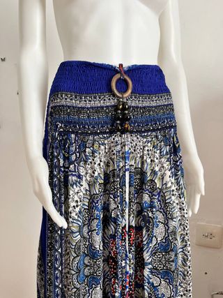 Vestido playero hippie talla L