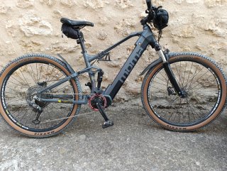 Bicicleta Eléctrica E-MTB Full Suspension 29"