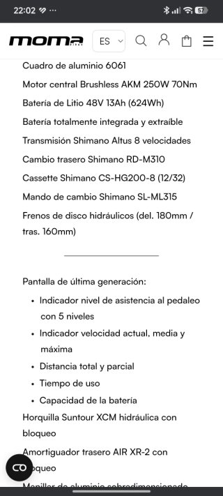 E-MTB Full Suspension 29"Pro. MOTOR CENTRAL.