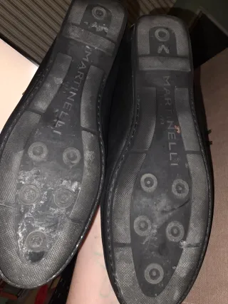 Mocasines Martinelli Negros T. 41 - Piel Original