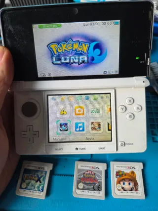 4 Juegos Nintendo 3DS Pokémon y Mario