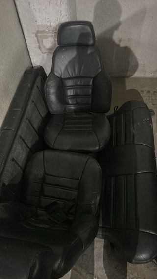 Asientos Jeep Cherokee 1994 Cuero Negro