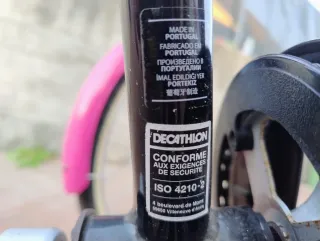 Bicicletta bambina BTWIN 20 rosa