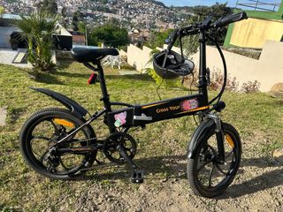 Bicicleta eléctrica plegable