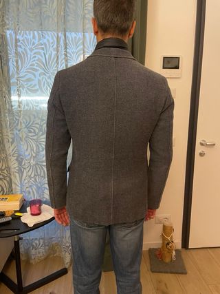 Herno Blazer Lana/Poliestere Uomo navy 48