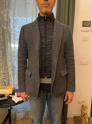 Herno Blazer Lana/Poliestere Uomo navy 48