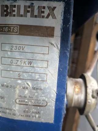 Taladro de pie con mesa