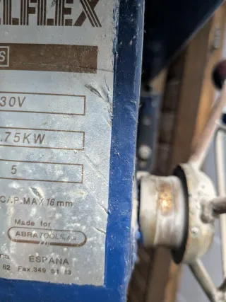 Taladro de pie con mesa