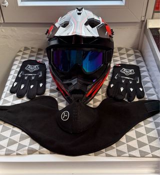 Kit Motocross Casco ECE 22.06 + Gafas