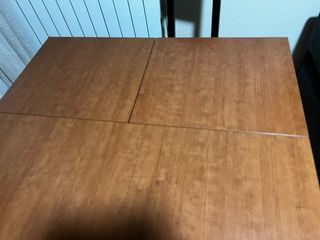 Mesa comedor extensible + 4 sillas