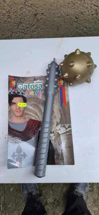 Afosa in plastica per costume da re/regina