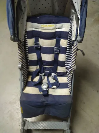 Silla de paseo Maclaren azul marino