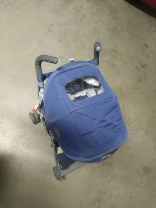 Silla de paseo Maclaren azul marino