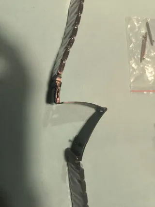 Correa Metálica Negra Garmin Venu 4