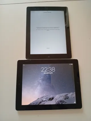 2 iPad Apple A1396 A1395 per Ricambi