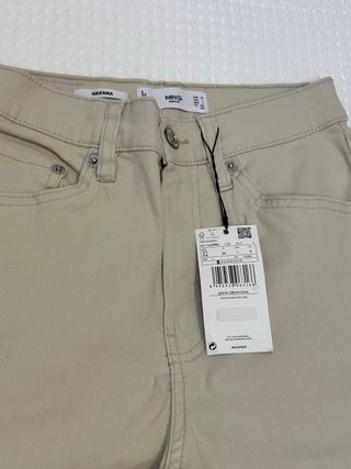Mango Jeans Havana Rectos Beige