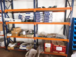 Estanterías metálicas 7 unidades