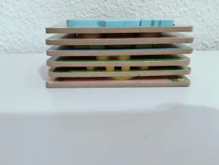 Puzzles de Madera Animales Infantiles 3X2