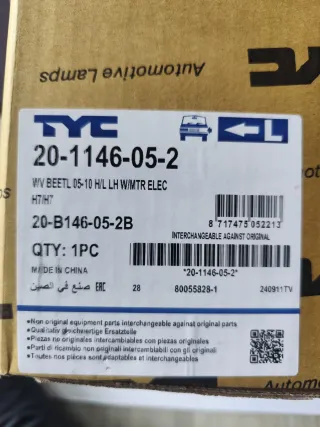 Faro Volkswagen Beetle 2006-2011