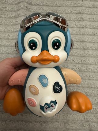 Pingüino musical interactivo