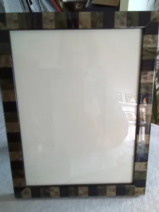 Cornice portafoto legno e vetro