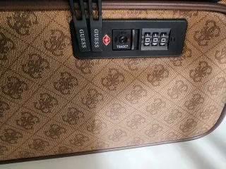 Trolley Guess Marrón y  beige