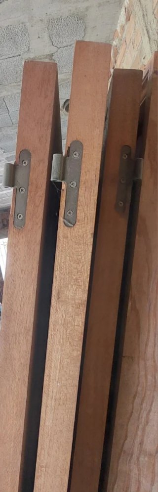 Lote de 8 puertas interiores de madera
