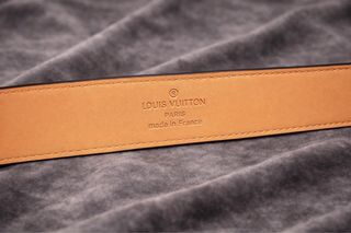 Cinturone Louis Vuitton Damier Graphite