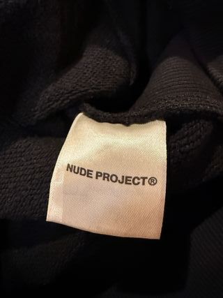 Sudadera NUDE PROJECT - Negra (Original)