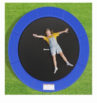 Cojín protector trampolín SONGMICS azul