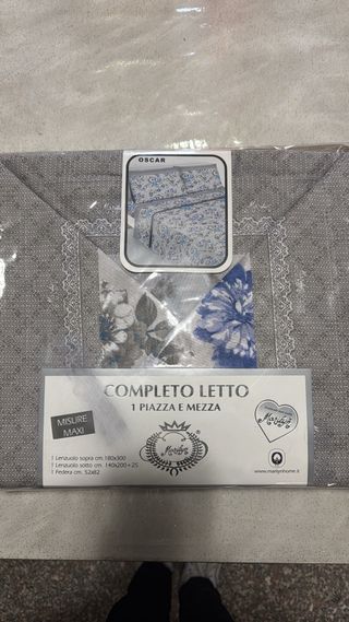 Completo Lenzuola 1 Piazza e Mezza Oscar