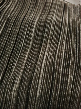 Pantaloni eleganti neri plissettati