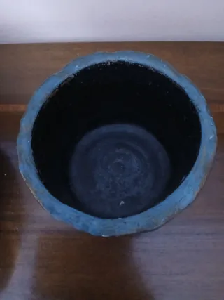 Portavaso Art Nouveau cigni bianchi.