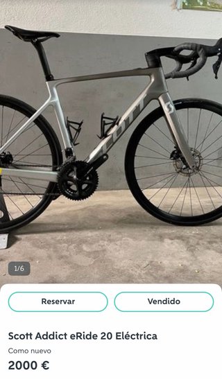 Scott Addict eRide 20 Eléctrica