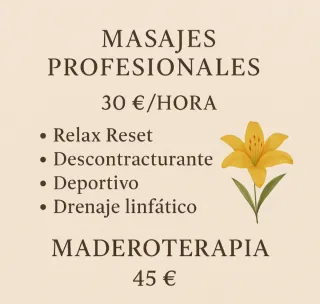 Quiromasajista profesional