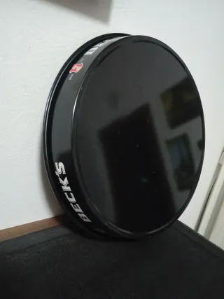 Vassoio vintage da bar birra Beck's con stampa