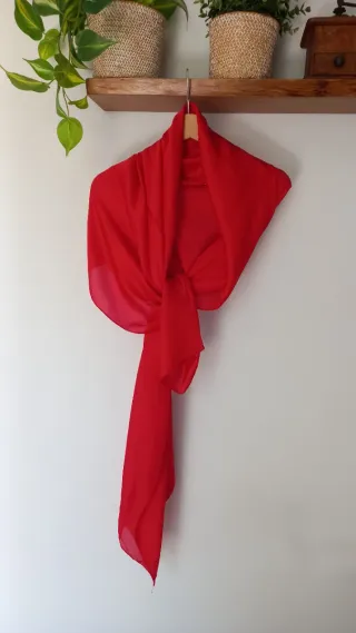 Stola Nuna lie rossa ,elegante