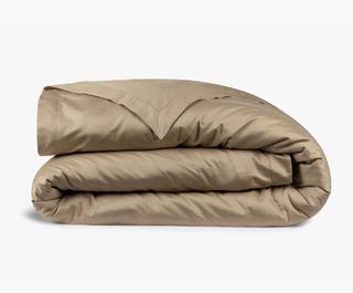 Capa Edredom Algodão Egípcio 800 Fios Bege dourado