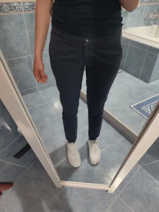 Pantaloni donna blu