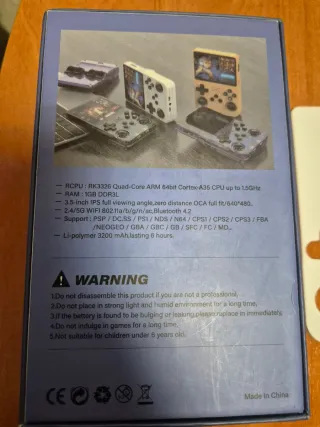 Consola de videojuegos R36S