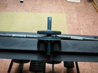 Expositor de pesas y mancuernas